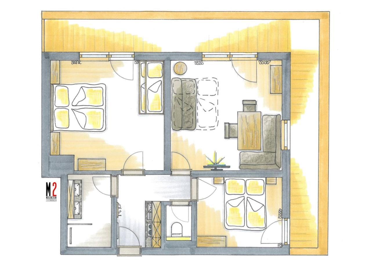 Appartment Haus Bergtraum Westendorf Bagian luar foto