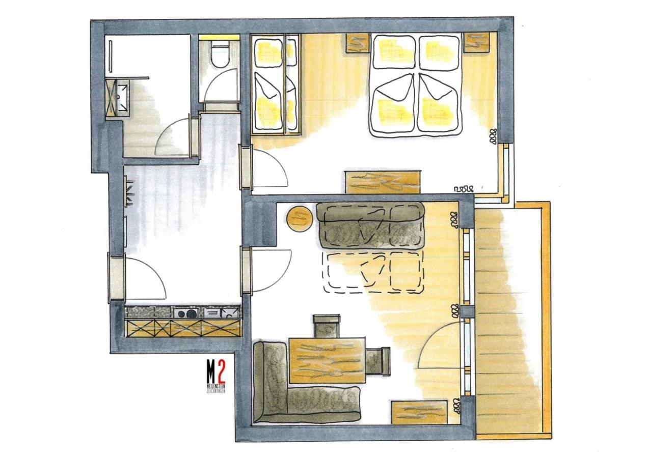 Appartment Haus Bergtraum Westendorf Bagian luar foto